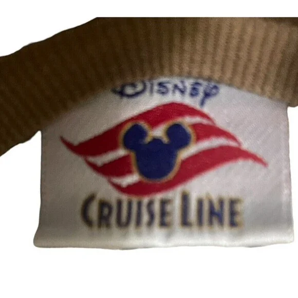 Vintage Disney 1998 Cruise Line Voyages Mickey T Shirt Men's Tan Size Large - Picture 7 of 16